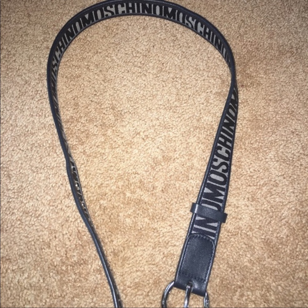 Authentic moschino belt